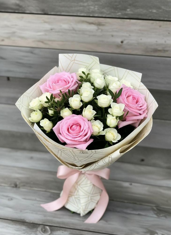 Букет цветов из: Розы в Кузьмино
