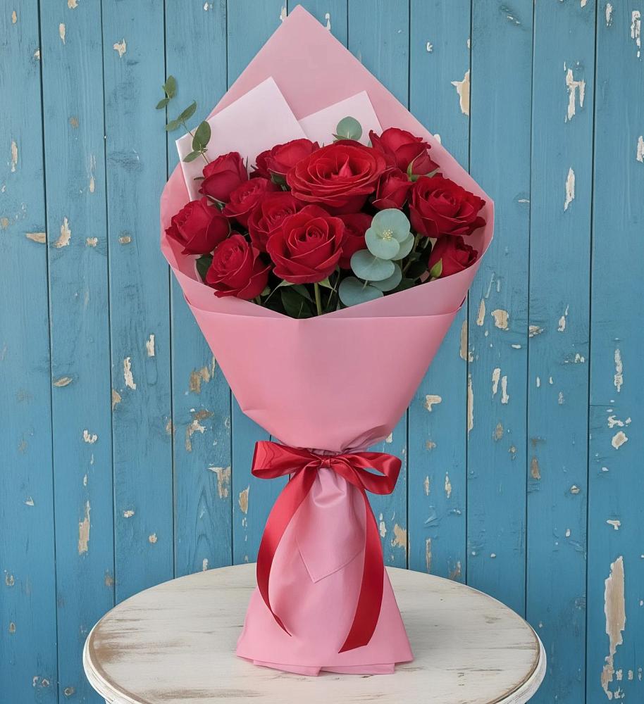 Букет цветов из: Розы в Кузьмино