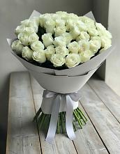 Букет 35 Белых роз #REPLACE_PRED# Кузьмино