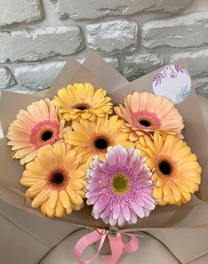 Букет цветов из: Герберы в Кузьмино