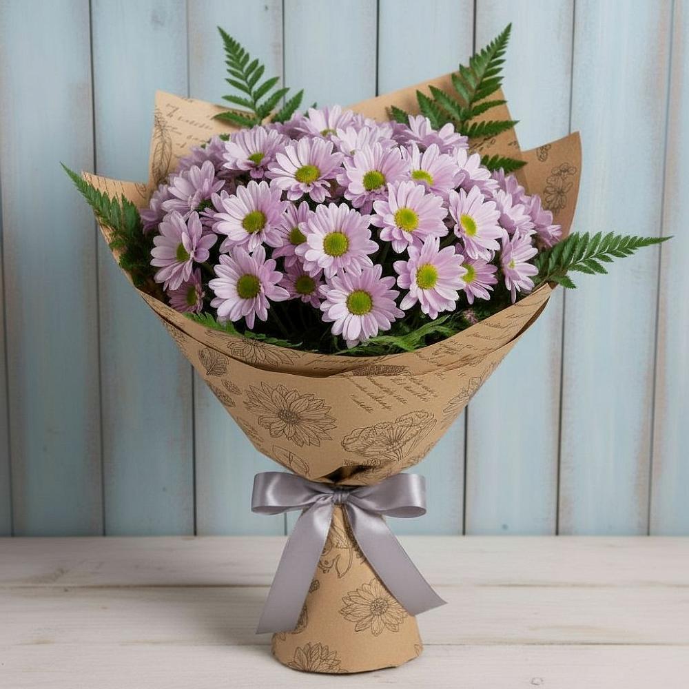 Букет цветов из: Хризантемы в Кузьмино