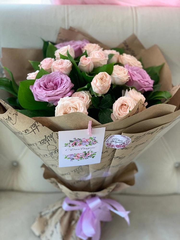 Букет цветов из: Розы в Кузьмино