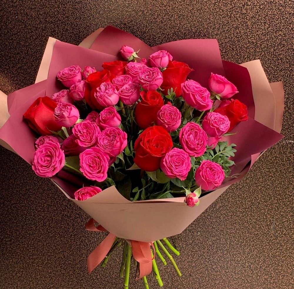 Букет В объятьях нежности в Кузьмино