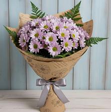 Букет цветов из:  Хризантемы в Кузьмино