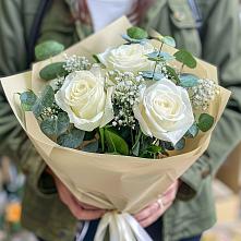 Букет цветов из:  Розы #REPLACE_PRED# Кузьмино