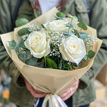 Букет Нежные грёзы в Кузьмино Букет цветов из: Розы в Кузьмино