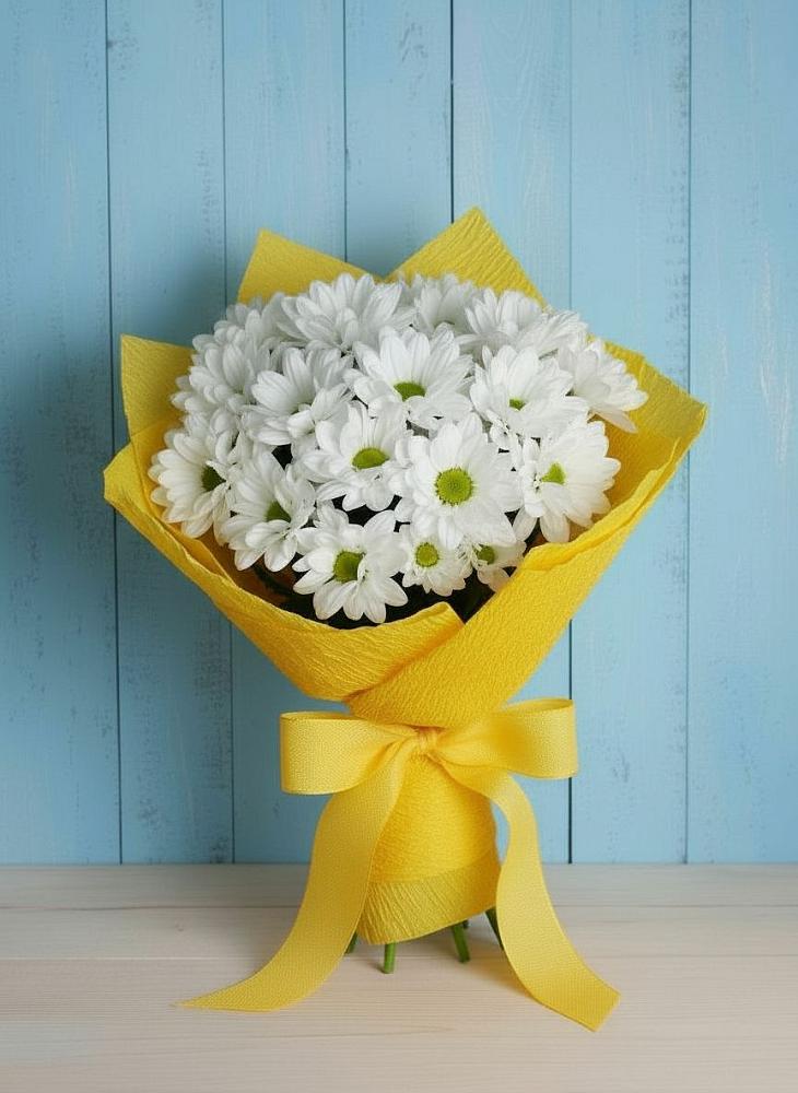 Букет цветов из: Хризантемы в Кузьмино