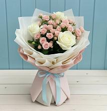 Букет цветов из:  Розы в Кузьмино
