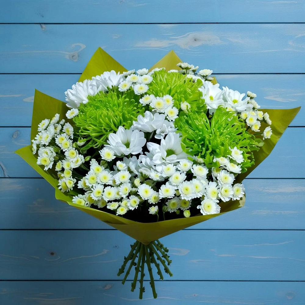 Букет цветов из: Хризантемы в Кузьмино
