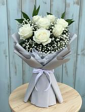 Букет цветов из:  Розы в Кузьмино