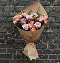 Букет цветов из:  Розы #REPLACE_PRED# Кузьмино