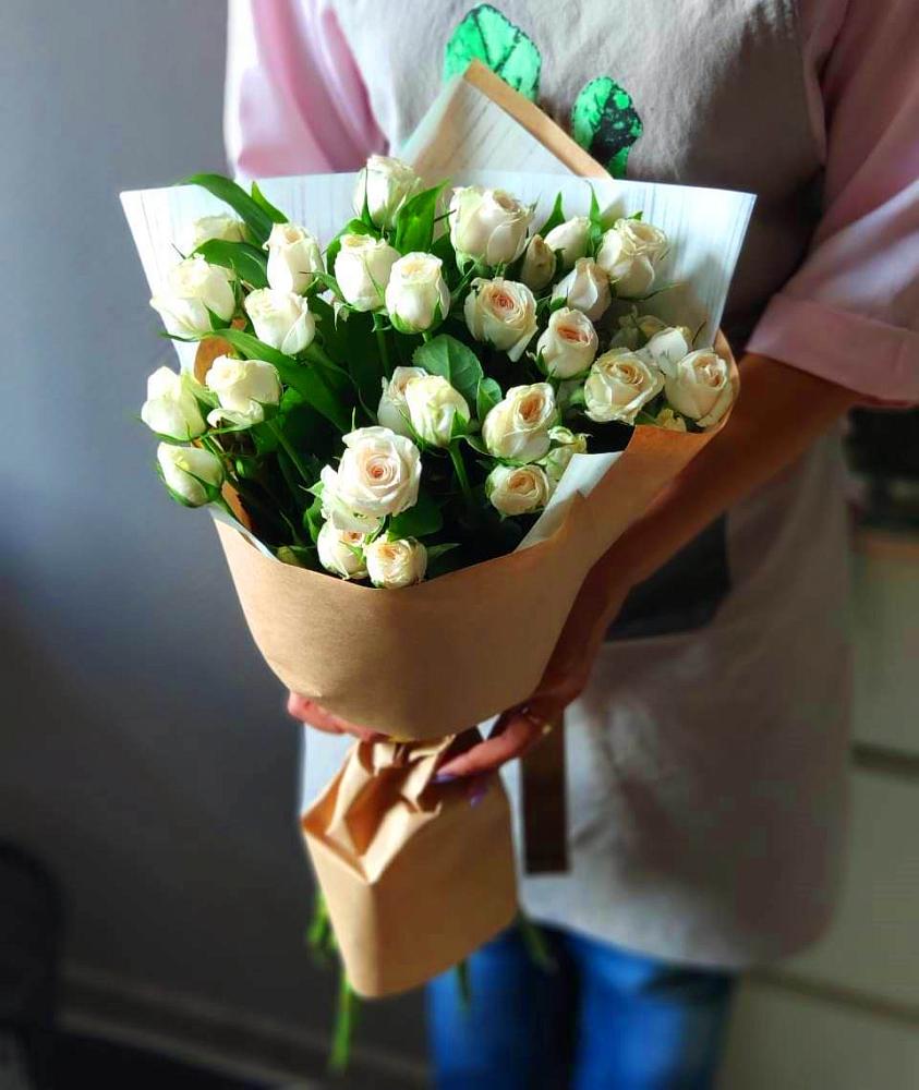 Букет цветов из: Розы в Кузьмино