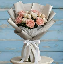Букет цветов из:  Розы #REPLACE_PRED# Кузьмино