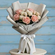 Букет цветов из:  Розы в Кузьмино