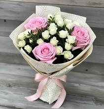 Букет цветов из:  Розы в Кузьмино