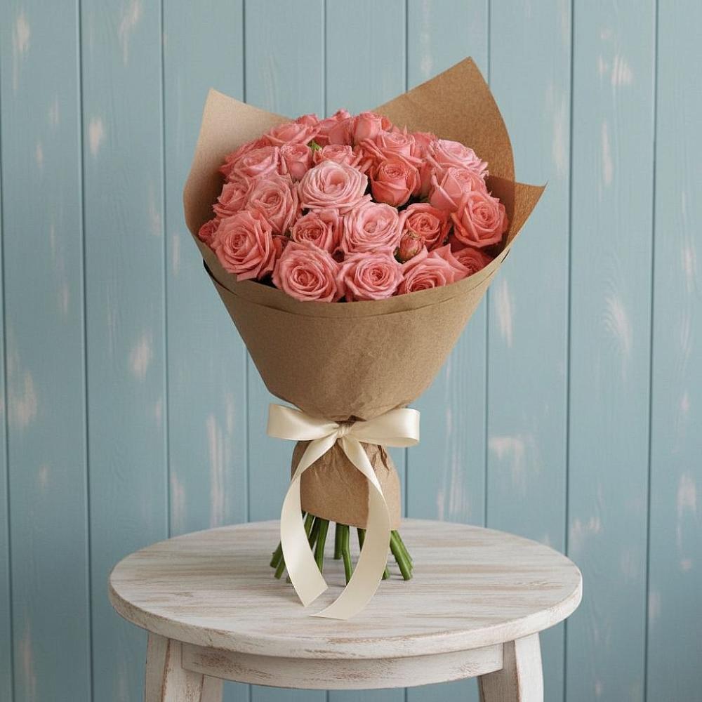 Букет цветов из: Розы в Кузьмино