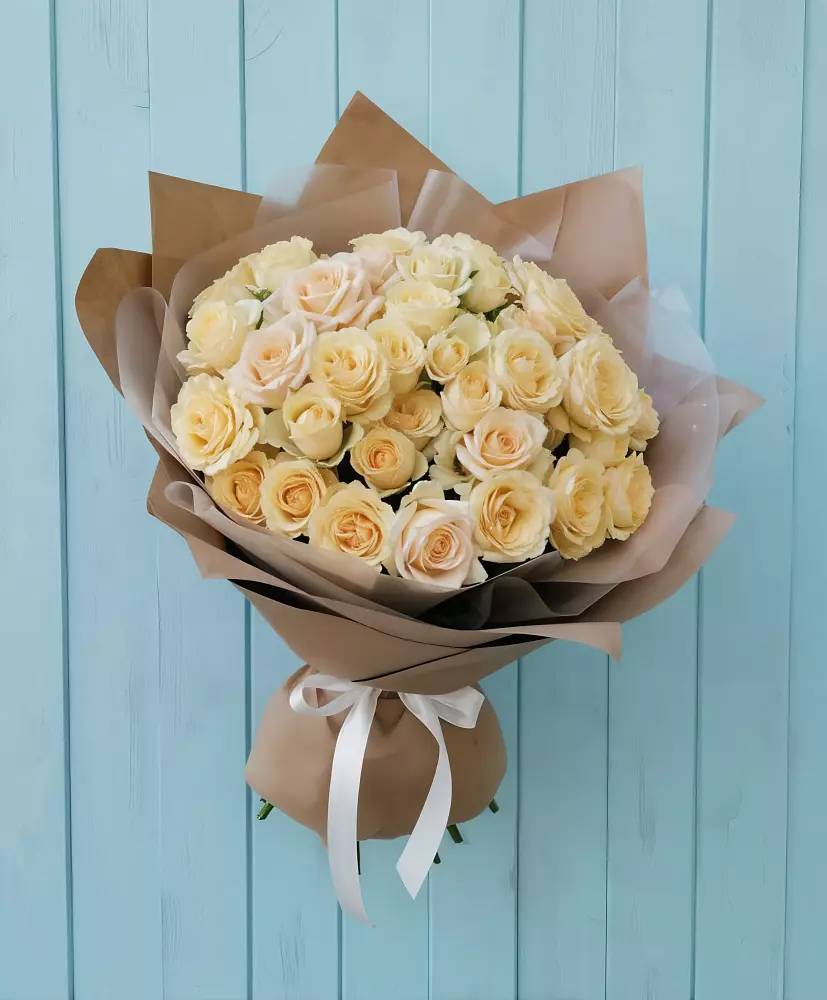 Букет Кремовое облако в Кузьмино