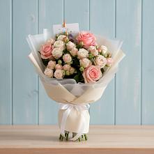 Букет цветов из:  Розы #REPLACE_PRED# Кузьмино