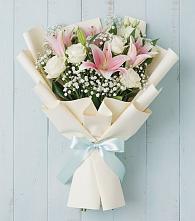 Букет цветов из:  Лилии в Кузьмино