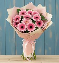 Букет цветов из:  Герберы в Кузьмино