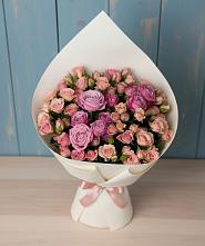 Букет цветов из:  Розы #REPLACE_PRED# Кузьмино